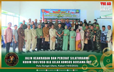 Jalin Silaturahmi dan Pererat Ukhuwa Islamiah, Kodim 1310 Bitung Gelar Buka Puasa Bersama