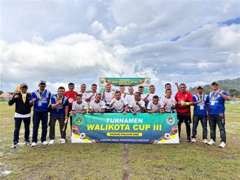 Pemkab Solok Juara Padang Panjang Cup III, Piala Bergilir Resmi Diboyong ke Bumi Markisah